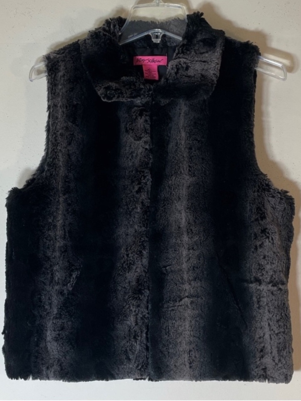 Like NEW! Betsey Johnson Faux Fur Vest from Nordstrom Liquidation! Small.